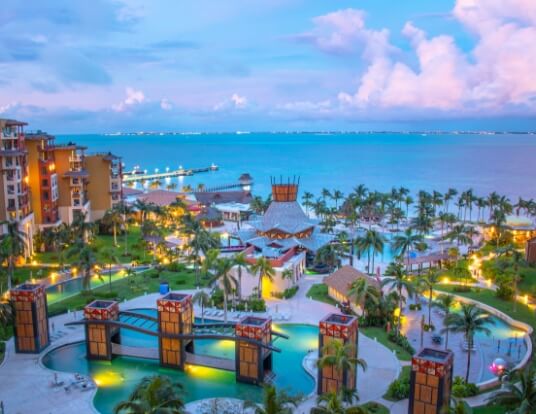 location villa palmar cancun