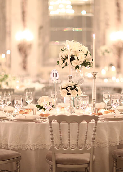 Salon wedding venue